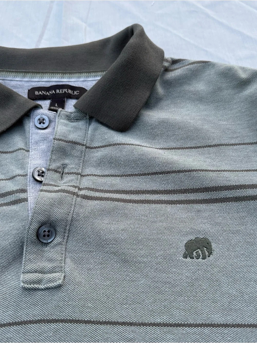 Banana Republic smart striped
